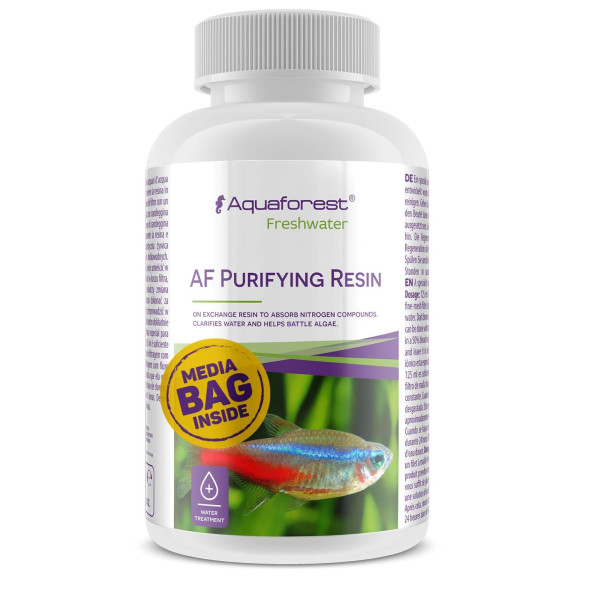 Смола для видалення нітратів NO3 з води Aquaforest AF Purifying Resin 125мл (733113)