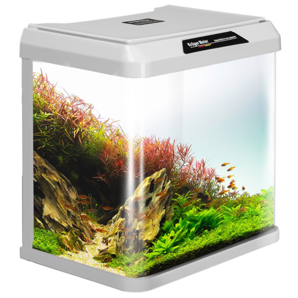 Акваріум Kruger Meier Como Aquarium 7л білий 23x15,5x25см (R230KM) 