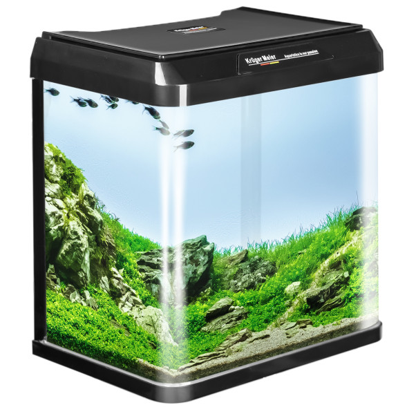 Акваріум Kruger Meier Como Aquarium 7л чорний 23x15,5x25см (R230KMB) 